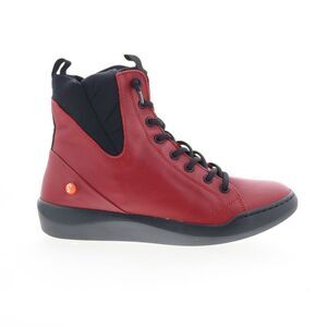 Softinos Womens Buck Red Boots (NWT)